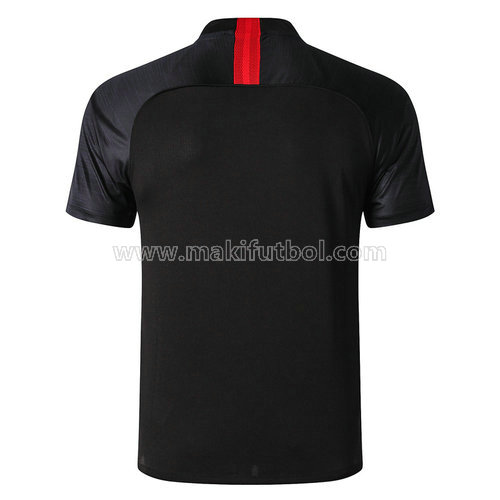 camiseta paris saint germain polo negro 2019-2020